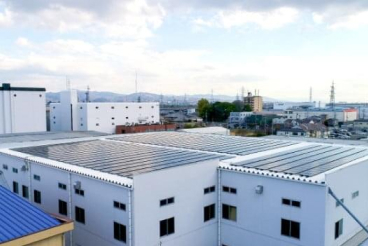 黄桜株式会社 社屋屋上設置後の遠隔写真